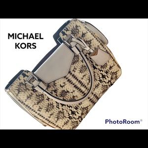 MK Snake print Bag